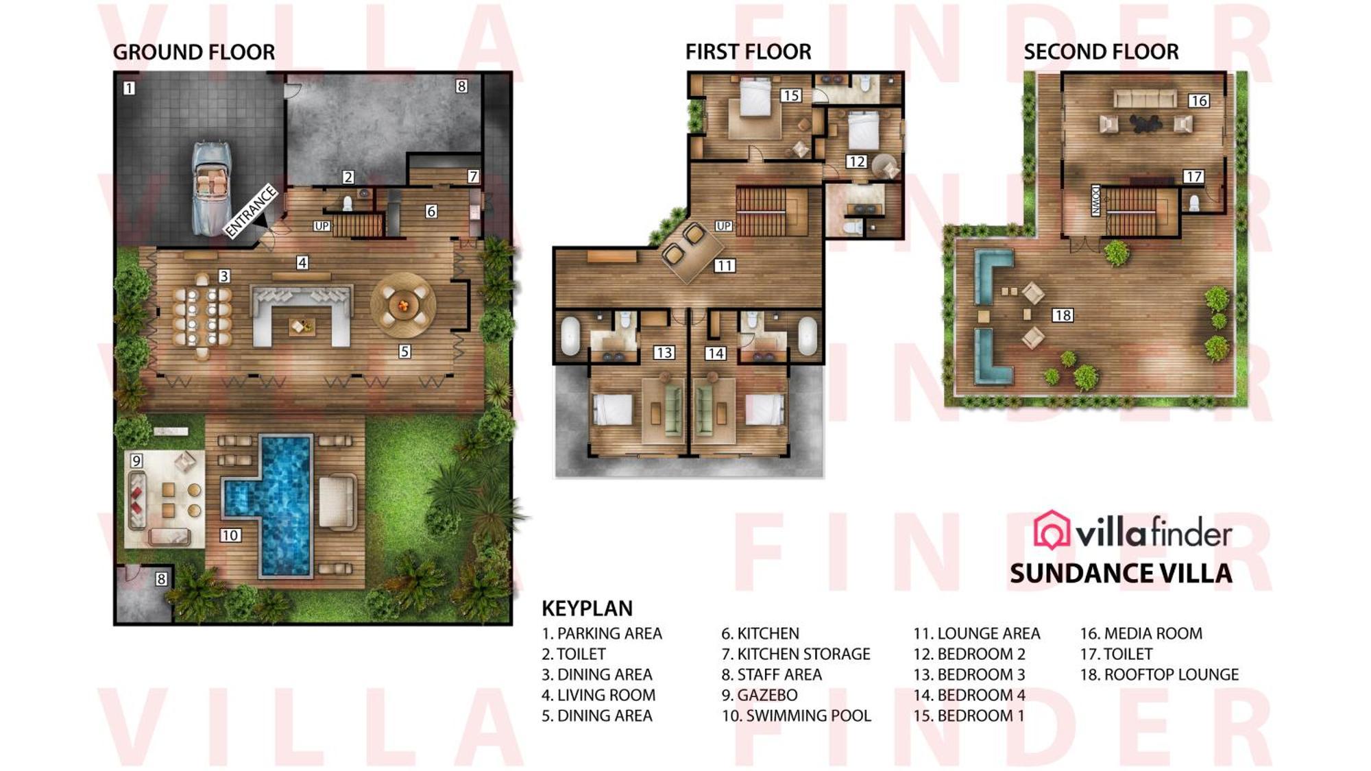 Sundance Villa By Villa Finder Kerobokan Exterior foto